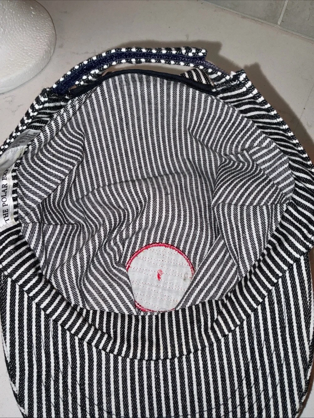 The Polar Express youth conductor hat cap Christmas trains adjustable